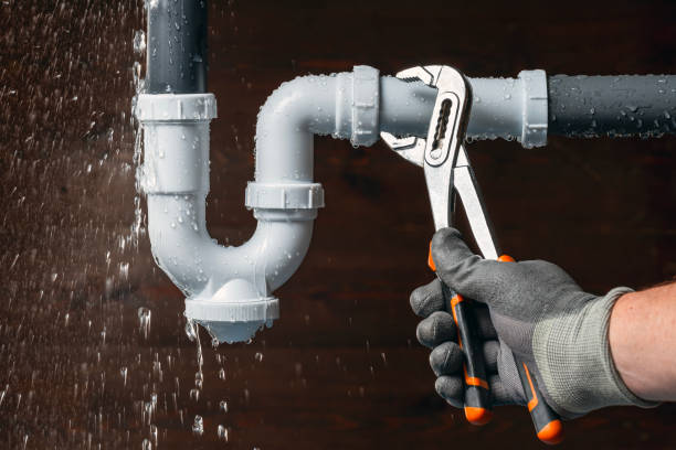 Professional Emergency Plumber technician working in Stanton, MI